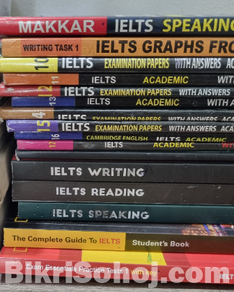 IELTS BOOKS FOR SALE (16 BOOKS)